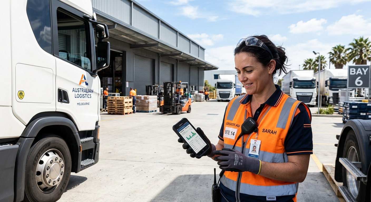 On-the-ground operators using Cargo Secure mobile app in the field